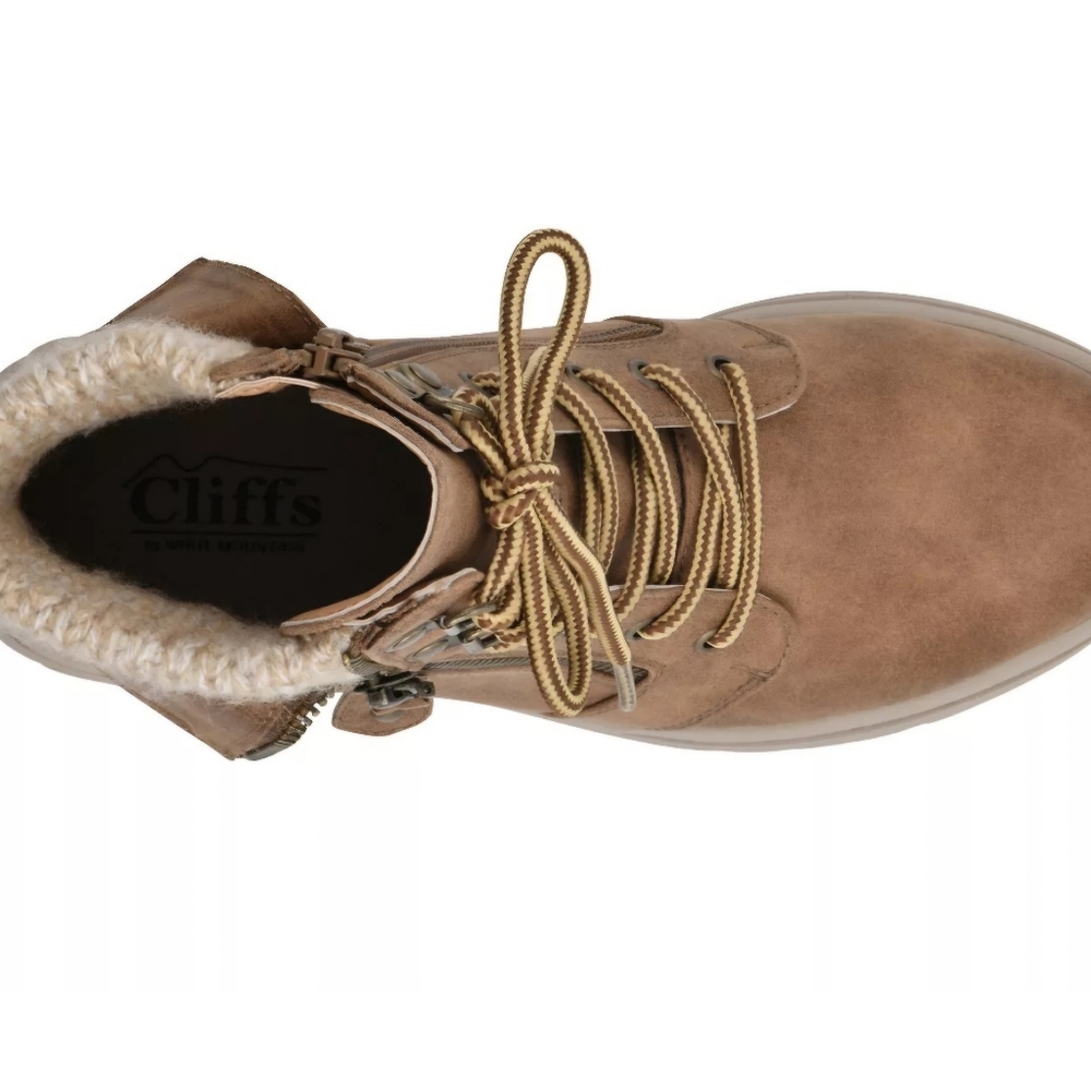 White Mountain Hope Booties size 9.5. Brand new in box. Color is tan. - Picture 3 of 5